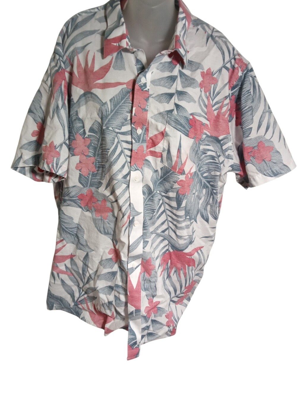 TravisMathew XXL 2 Shirt Bundle Tropical Floral Button Down Golf Resort Coastal - Picture 8 of 13